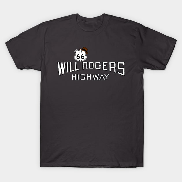 Will Rogers Highway T-Shirt by rhysfunk